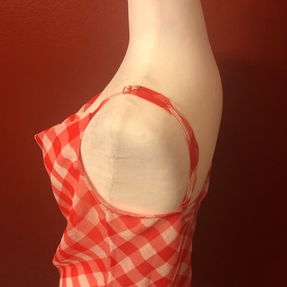 Lovers & Friends Kitt Gingham Plaid Tank Top Large - Picture 6 of 8